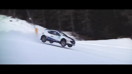 Topgear - Peugeot S2000 vs ски
