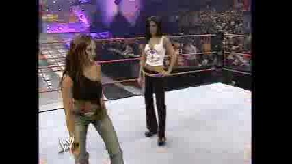 Wwe Christy Hemme Kisses Lilian Garcia