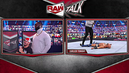 Omos nearly pummels R-Truth: Raw Talk, Feb. 22, 2021