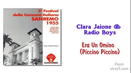 19. Clara Jaione & Radio Boys - Era Un Omino ( Piccino Piccino)