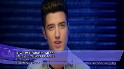 H D T V !! Big Time Rush - Music Sounds Better, 2010 | Официално Видео | | Без логото на Планета