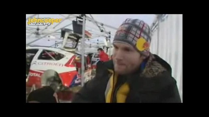 Citroen C4 Wrc На Сняг и Лед с Kimi Raikkonen 3ад Волана