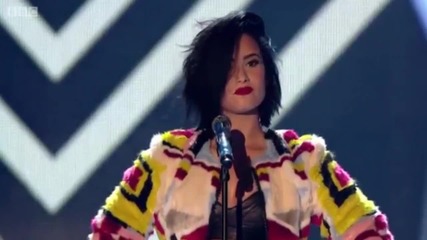 Страхотна! Demi Lovato - Confident Bbc Teen Awards 2015 + Превод