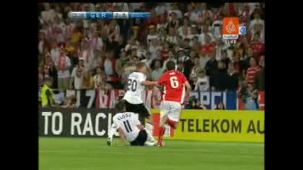 08.06 Германия - Полша 2:0 Лукаш Подолски втори гол