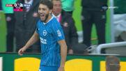 Goal by Brighton and Hove Albion