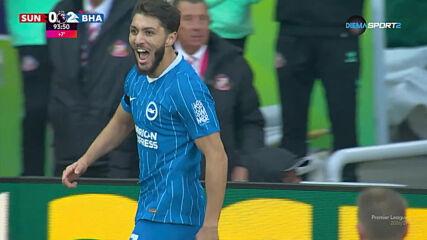 Goal by Brighton and Hove Albion