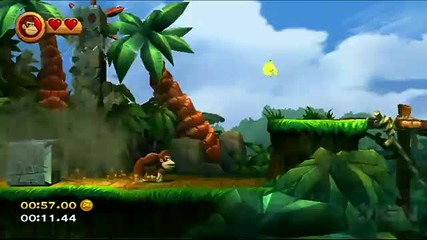 Преглед на играта : Donkey Kong Country Returns 