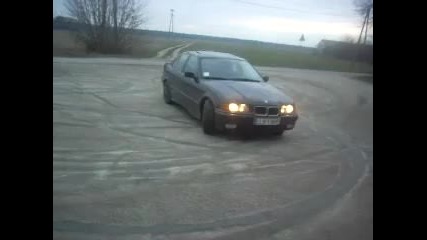 Bmw E36 Burnout
