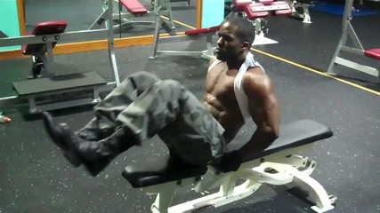 Killer spartan abs crunch