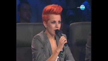 Стела - X Factor първи концерт - 27.09.11