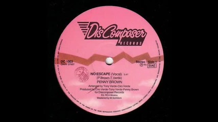 Penny Brown - No Escape (club Mix) 1985