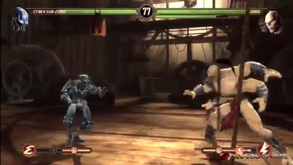 Mortal Kombat 9 Chapter 14 Cyber Sub-zero