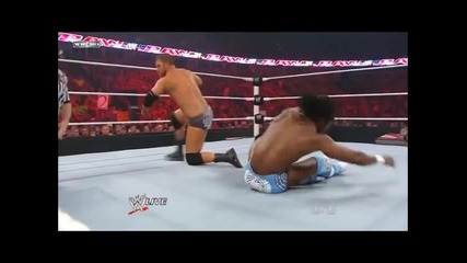 Wwe Raw 22.8.11 Evan Bourne and Kofi Kingstonvs David Otunga and Michael Mcgillicutty