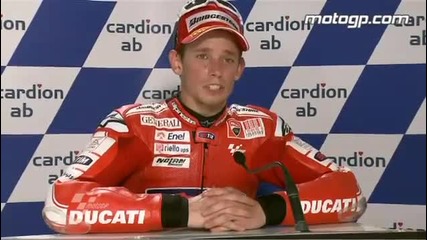 Casey Stoner interview after the Czech Gp 