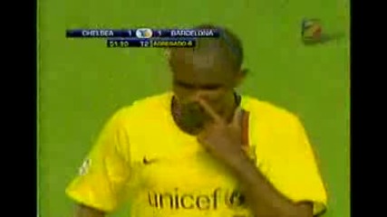 06.05.2009 Iniesta прати Барса на финал в 93 - тата минута