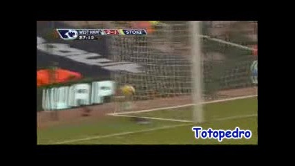 28.12 Уест Хям - Стоук Сити 2:1 Диего Тристан гол