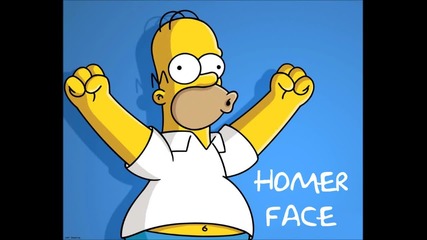 Homer Face - 100% Смях [пародия на Lady Gaga- Poker Face]