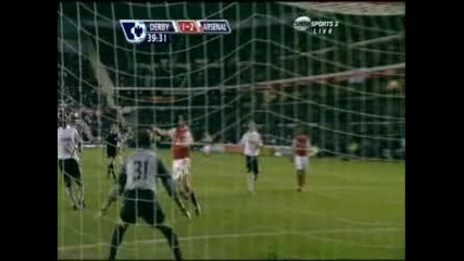 28.04 Дарби Каунти - Арсенал 2:6 Робин Ван Перси гол