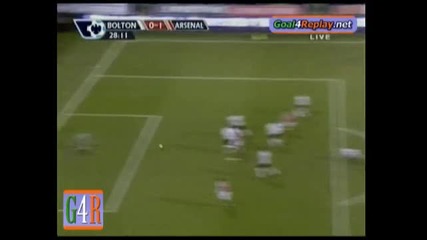 Болтън - Aрсенал 0 - 1 Първо Половреме 
