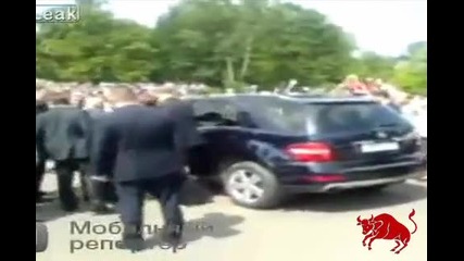 Руския призидент Д. Медведев не може да кара кола