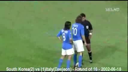 World Cup 2002 Италия-корея