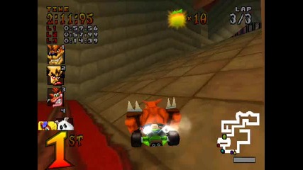 Crash Team Racing - Area Citadel City - Cortex Castle - Trophy 