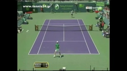 Roddick vs Berdych Sony Ericsson Open 2010 Final 