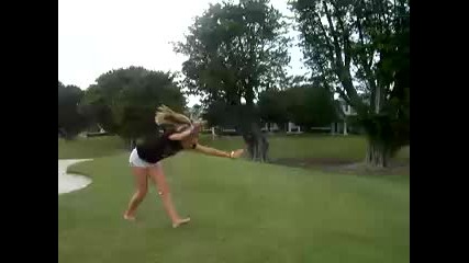 Front Walk Over Roundoff Back Hand Spring Tuck 