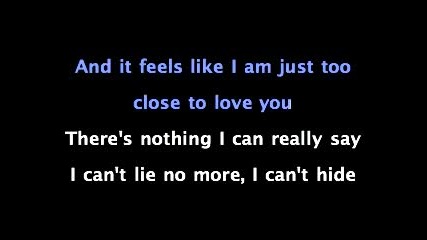 (karaoke) Alex Clare - Too Close