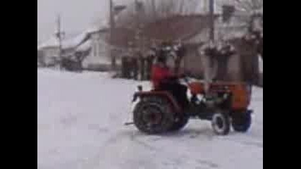 drift s traktor