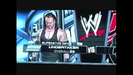 The Undertaker Overall in Smackdown! vs. Raw 2011 
