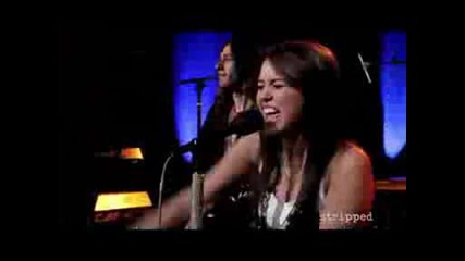 Miley Cyrus Girls Just Wanna Have Fun Live