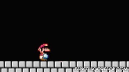Annoying Orange Super Mario 