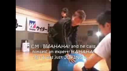 Dbsk - - Cute Moments on Balance Ball