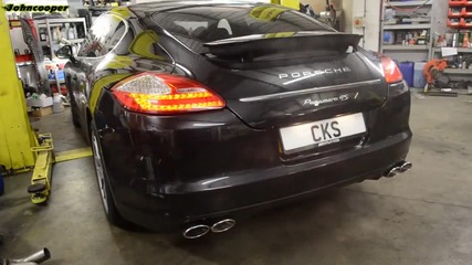 Porsche Panamera 4s Cks Sport exhaust