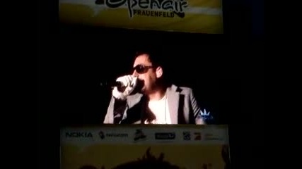 Sido Disst Fler Und Ex Aggro Berlin Grunder Auf Open Air Frauenfeld 2009 