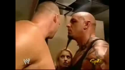 Kane Amp Lita And Trish Amp Tomko Back Stage