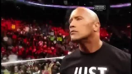 Wwe Cm Punk Vs The Rock - Royal Rumble 2013 promo