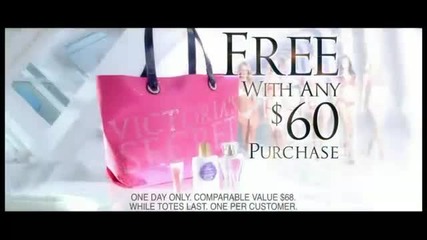 Реклама на Victorias Secret - Supermodel Tote 