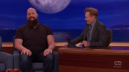 Big Show discusses his weight loss and karaoke with The Rock on "Conan"