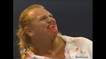 Gangrel w/luna & Mideon vs. The Headbangers (mosh & Thrasher) - Wwf Heat 19.12.1999