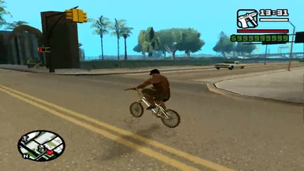 Gta San Andreas Cj кара колело