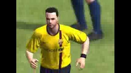 Pes 2009 Pc - Become a legend - My Barcelona Career Part 5
