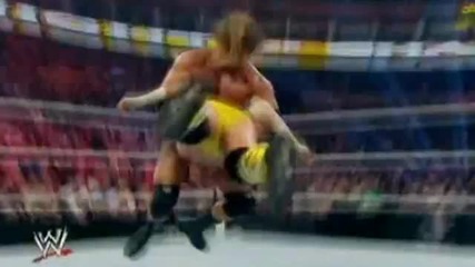Triple H 3 Pedigree to Cm Punk