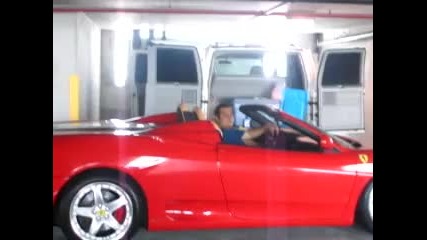 red ferrari 360 sound 