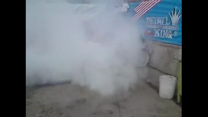 Yamaha fzr burnout