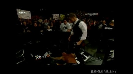 The Miz & Alex Riley attack Randy Orton ( Raw 17 - 01 - 2011 ) 