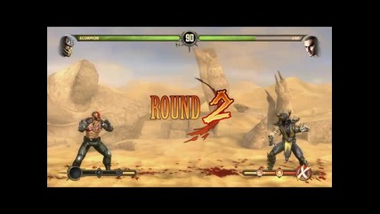 Mortal Kombat мой геймплей със Scorpion-expert drfficulty