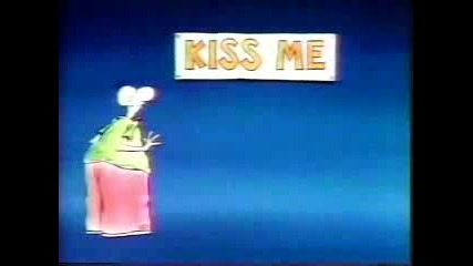 Sign Man: Kiss Me (sesame Street)
