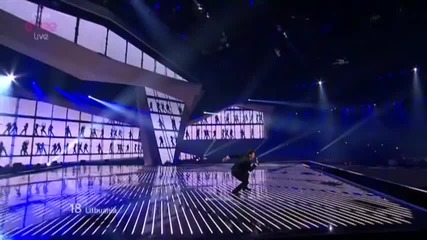 Donny Montell (lithuania) 'love Is Blind' - 2012 Eurovision Song Contest Semi Final Live